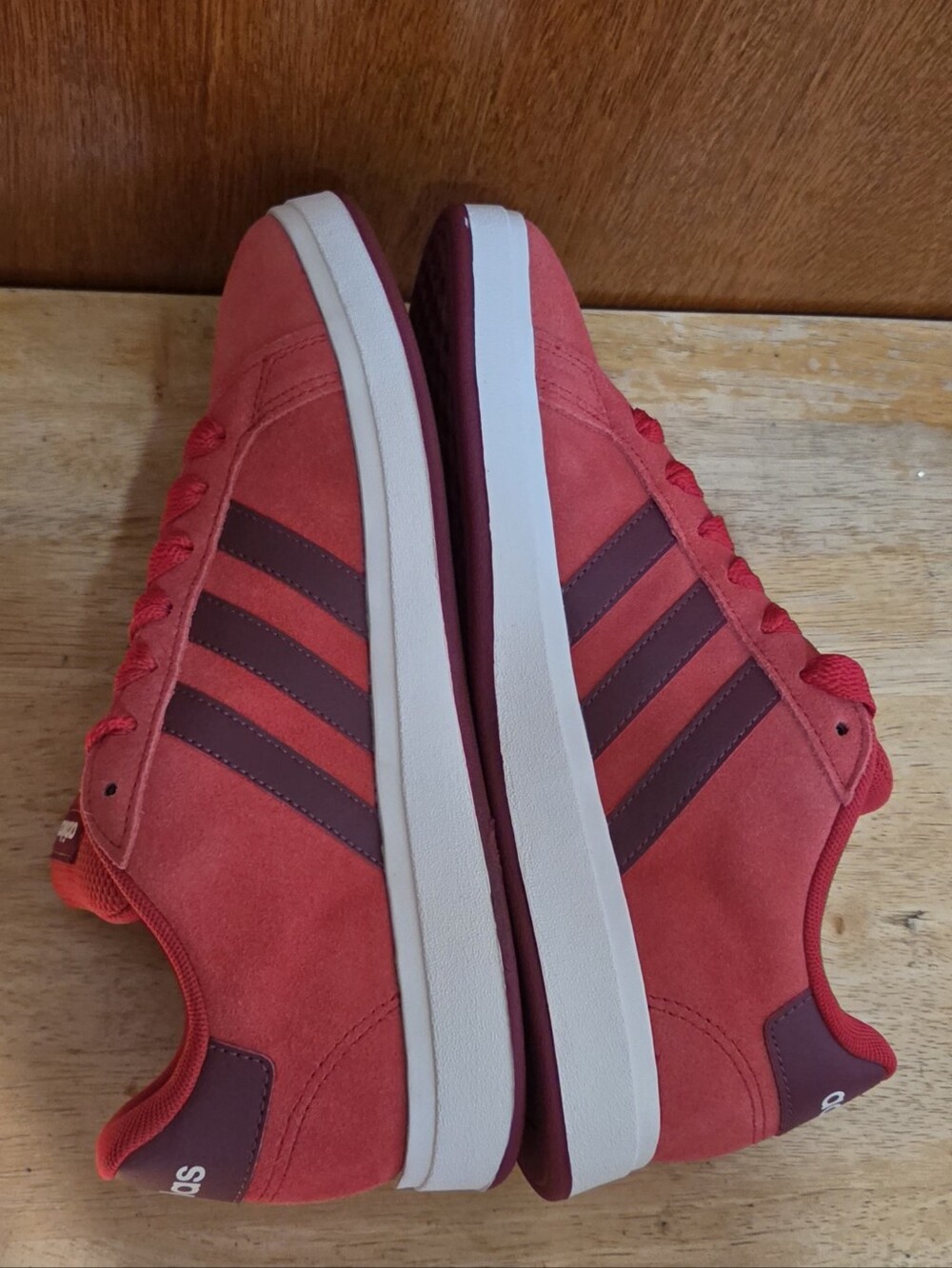 Adidas Grand Court 00s Red Low Casual Sneaker Unisex Youth Size 6/ JQ5654 NWB - Picture 7 of 12